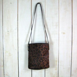 BOLSO DE PIEL ESTAMPADO LEOPARDO