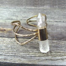 BRAZALETE CON CRISTAL DE CUARZO