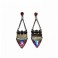 PENDIENTES CRISTAL TRIANGULAR