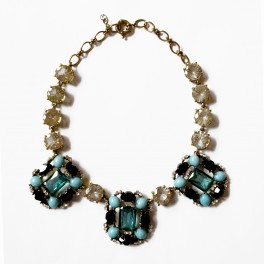 COLLAR PIEDRAS AZULES