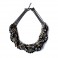 COLLAR TRENZADO CON CRISTALES