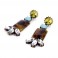 PENDIENTES DE RESINA