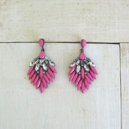 PENDIENTES ROSAS